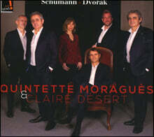 Quintette Moragues 슈만: / 드보르작: 6중주 (Schumann / Dvorak: Piano Quintets)