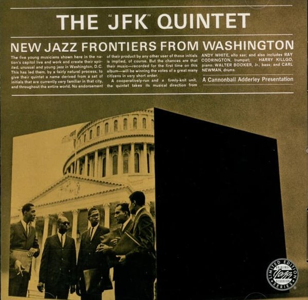 제이에프케이 퀸탯 (JFK Quintet) - New Jazz Frontiers From Washington(US발매)