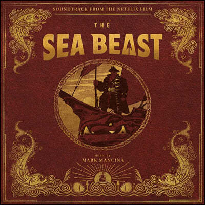 넷플릭스 씨 비스트 애니메이션 음악 (The Sea Beast OST) [레드 & 솔리드 화이트 & 블랙 마블 컬러 LP]
