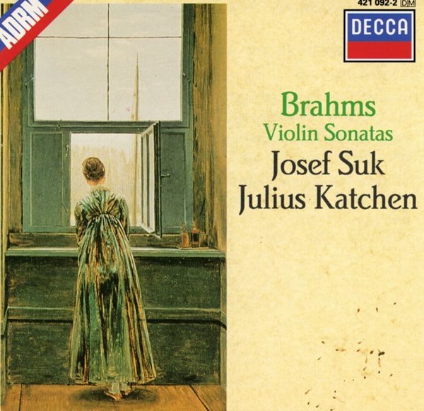 요세프 수크,줄리어스 카첸 - Josef Suk, Julius Katchen - Brahms Violin Sonatas [독일발매]