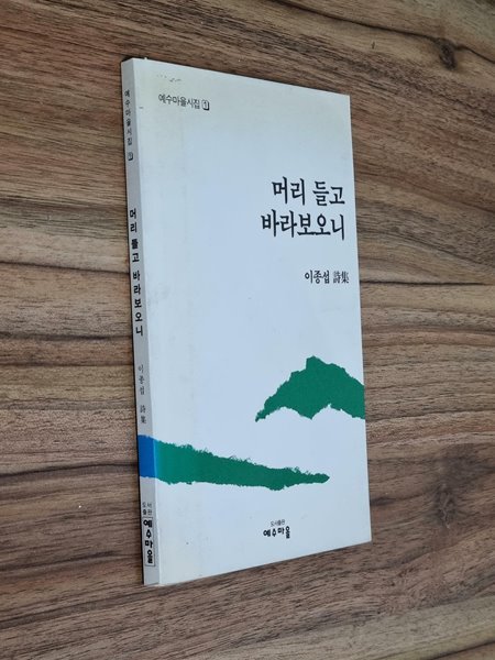 머리 들고 바라보오니 - 이종섭 시집