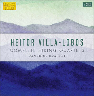Danubius Quartet 빌라-로보스: 현악 4중주 전곡 (Villa-Lobos: Complete String Quartets)