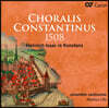 Markus Utz 1508년 콘스탄스 제국의회 - 하인리히 이자크의 모테트 작품들 (Choralis Constantinus 1508 - Heinrich Isaac in Konstanz)