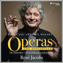 Rene Jacobs 모차르트: 오페라 &#39;마술피리&#39;, &#39;후궁으로부터의 도피&#39;  - 르네 야콥스 (Mozart: Die Zauberfloete, Die Entfuhrung Aus Dem Serail)