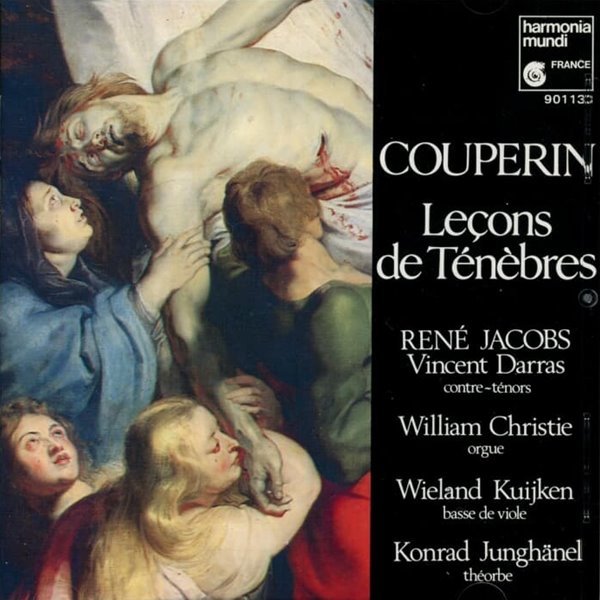 쿠프랭 (Francois Couperin) : Lecons De Tenebres (성 3일의 전례독송) - 야콥스 (Rene Jacobs)(독일발매)