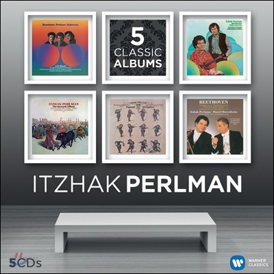 Itzhak Perlman - 5 Classic Albums 이자크 펄만 5CD 한정반