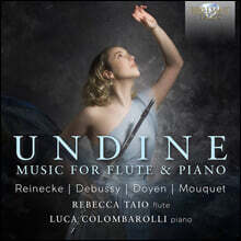 Rebecca Taio 플루트와 피아노로 연주한 신화와 요정의 세계 (Undine - Music for Flute &amp; Piano by Reinecke / Debussy / Doyen / Mouquet)