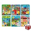 뽀로로 토이북 놀이 시리즈 6종 (병원 놀이+아이스크림 놀이+탈것 놀이+공구 놀이+곤충 놀이+칭찬 놀이)