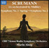 Marin Alsop 슈만: 교항곡 1번, 2번 [말러 편곡판] (Schumann: Symphony Nos. 1 & 2 [Re-orchestrated by Mahler])