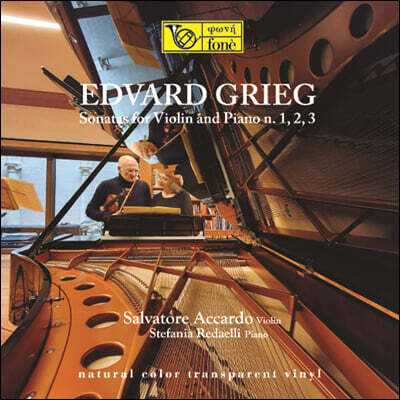 Salvatore Accardo 그리그: 바이올린과 피아노를 위한 소나타 1,2,3번 (Grieg: Sonatas for Violin and Piano No.1,2,3) [2LP]
