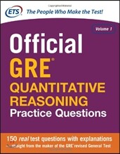 Official GRE Quantitative Reasoning Practice Questions, Volume 1