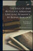 The Soul of Ann Rutledge, Abraham Lincoln's Romance, by Bernie Babcock; With a Frontispiece in Color
