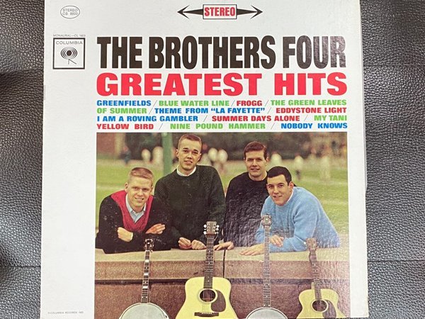 [LP] 브라더스 포 - Brothers Four - Greatest Hits LP [U.S반]