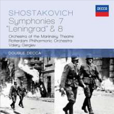 쇼스타코비치: 교향곡 7 &#39;레닌그라드&#39;, 8번 (Shostakovich: Symphony No.7 &#39;Leningrad&#39; &amp; 8) (2CD) - Valery Gergiev