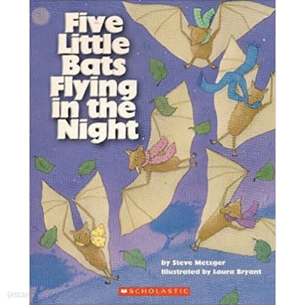 Five Little Bats Flying in the Night