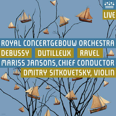Mariss Jansons 드뷔시: 바다 / 뒤티외: 바이올린 협주곡 '꿈의 나무' / 라벨: 라 발스 (Debussy: La Mer / Dutilleux: Violin Concerto 'L'Arbre des songes' / Ravel: La Valse)