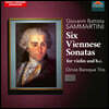 Oinos Baroque Trio 삼마르티니: 바이올린과 바소콘티누오를 위한 여섯 개의 빈 소나타 (Giovanni Battista Sammartini: Six Viennese Sonatas For Violin and B.c.)