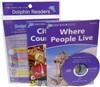 Dolphin Reader Level 4-3 Set : Where people live & City girl, Country boy