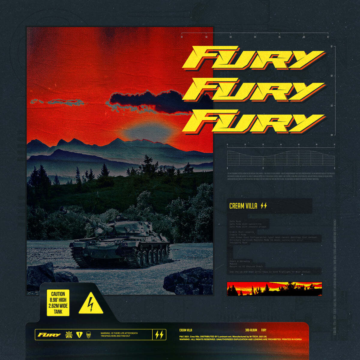 크림빌라 (Cream Villa) 3집 - FURY