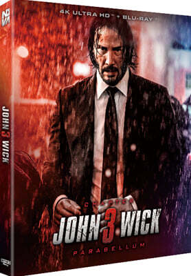 존윅 3 : 파라벨룸 (2Disc, 4K+2D 풀슬립 일반판) : 블루레이