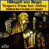 힐데가르트 폰 빙겐: 저녁 기도 (Vespers from the Abbey of St.Hildegard)(CD) - Johannes Berchmans Goschl