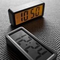 [바나나공방]먹색 눈편한 큰 디자인 LCD  디지털 온도,타이머,알람 시계 L