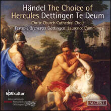 Laurence Cummings 헨델: &#39;헤라클레스의 선택&#39; (Handel: The Choice of Hercules, Dettingen Te Deum)