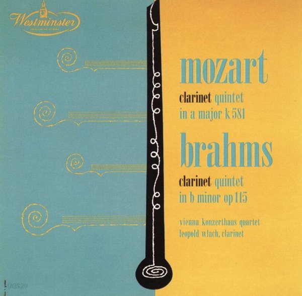 레오폴트 블라흐 , 빈 콘체르트하우스 콰르텟 - Mozart Clarinet Quintet In A Major, K.581 (클라리넷 오중주) [일본발매]