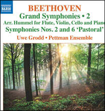Uwe Grodd 베토벤: 교향곡 2, 6번 [훔멜 편곡, 실내악 버전] (Beethoven: Grand Symphonies, Vol. 2)