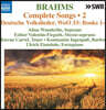 브람스 가곡 모음집 2집 (Brahms: Complete Songs, Vol. 2)