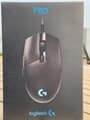 프로 로지텍 G PRO HERO 유선 게이밍마우스 그래픽작업블랙