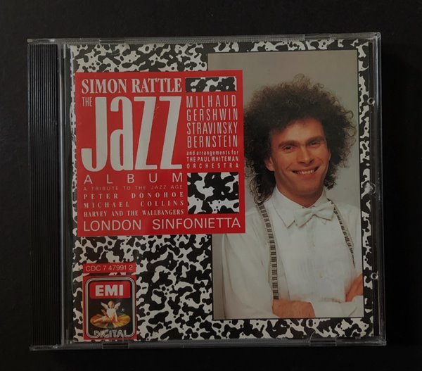 [CD] 수입반 SIMON RATTLE - THE JAZZ ALBUM (JAPAN발매)
