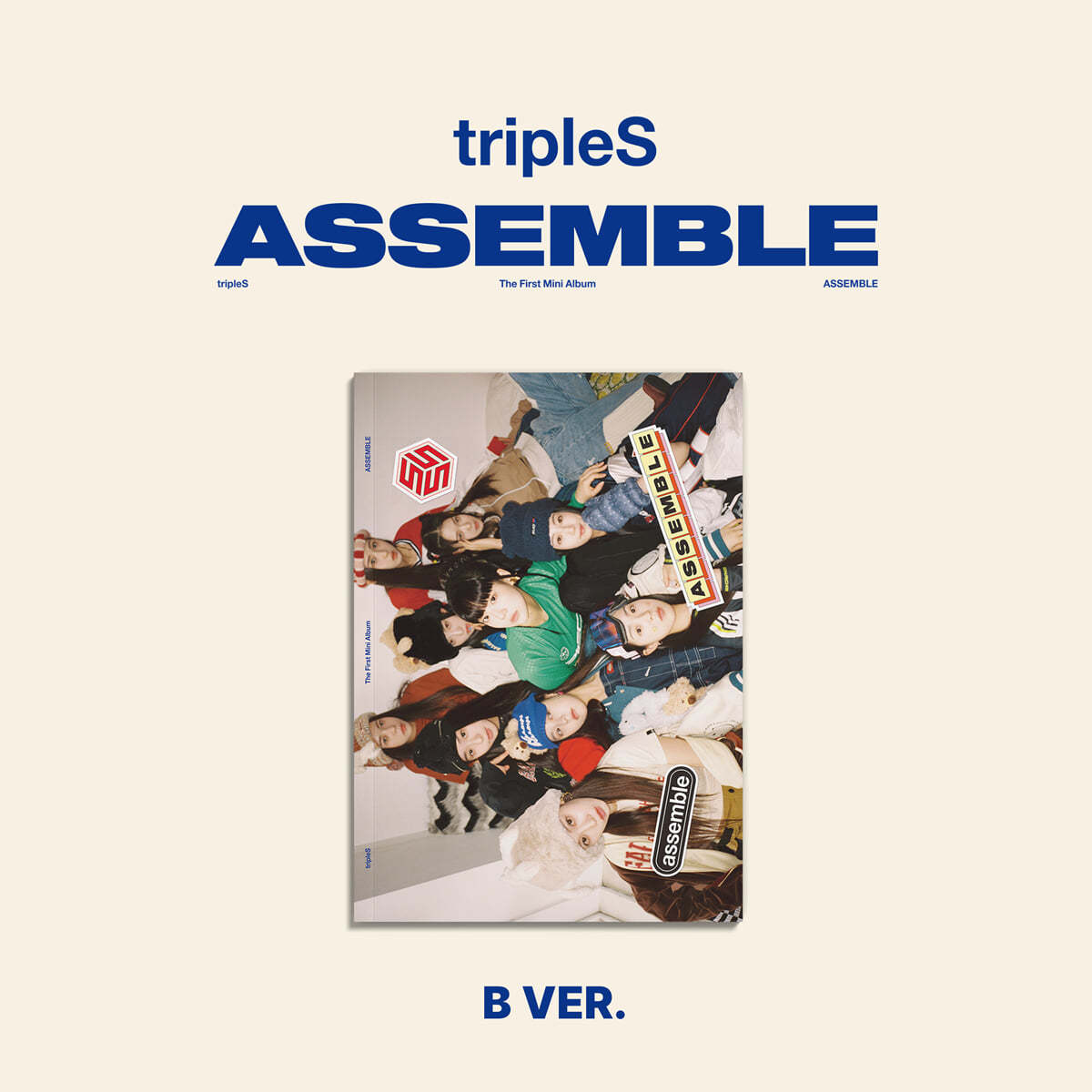 tripleS (트리플에스) - 미니앨범 'ASSEMBLE' [버전 2종 중 1종 랜덤 발송]
