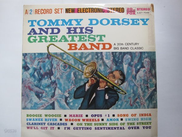 LP(수입) 토미 도시 Tommy Dorsey/Tommy Dorsey &amp; His Orchestra: Tommy Dorsey&#39;s Greatest Band 