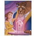디즈니 프린세스 보석십자수 미녀와 야수 장미 40X50