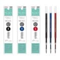 제브라 1300 snc-0.7mm 블렌 3색리필심 zebra
