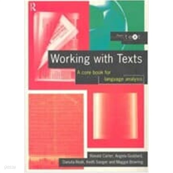 Working with Texts : A Core Book for Language Analysis (Paperback)  