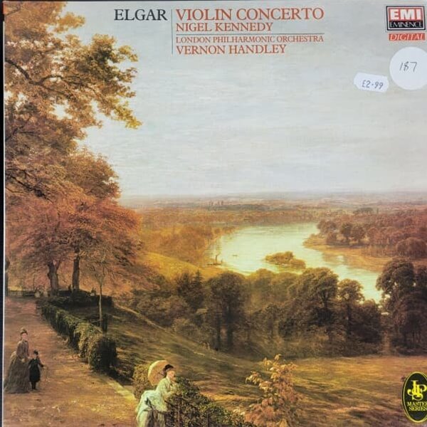 [중고LP]Elgar, Nigel Kennedy, London Philharmonic Orchestra, Vernon Handley Violin Concerto