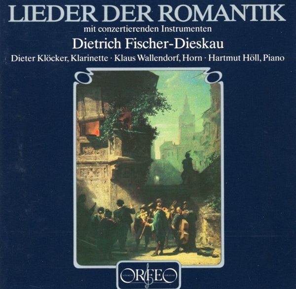 디트리히 피셔 디스카우 - Dietrich Fischer-Dieskau - Lieder Der Romantik [체코발매]