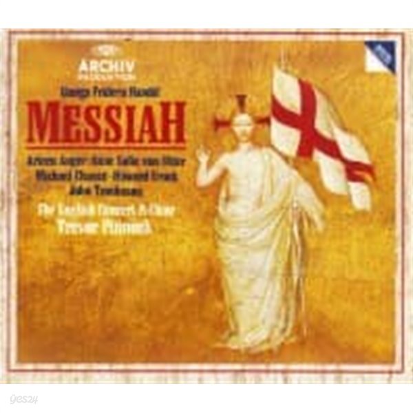 Trevor Pinnock / 헨델 : 메시아 (Handel : Messiah) (2CD/일본수입/F64A200345)
