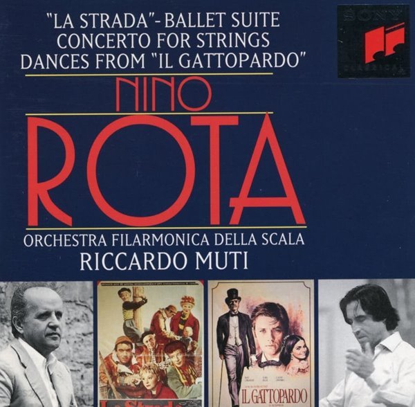 리카르도 무티 - Riccardo Muti - Nino Rota La Strada - Ballet Suite,Concerto For Strings [E.U발매]
