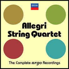 Allegri Quartet 알레그리 사중주단 Argo 전집 (Allegri String Quartet Complete Argo Recordings)