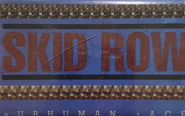 SKID ROW - SUB-HUMAN RACE [스키드로우 육성메시지포함][CASSETTE TAPE][반품절대불가]