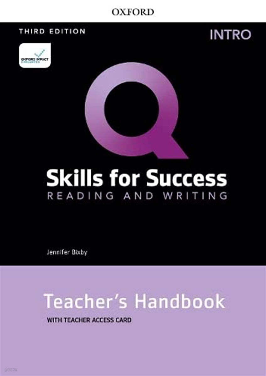 Q: Skills for Success: Intro Level: Reading and Writing Teacher&#39;s Handbook with Teacher&#39;s Access Card