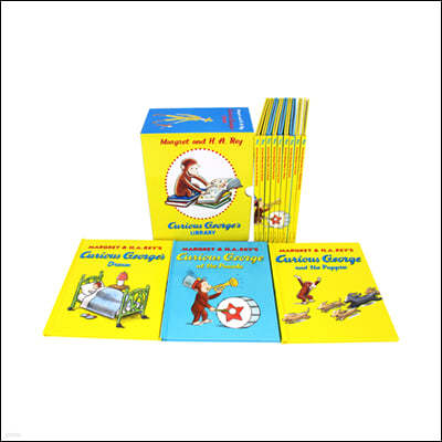 큐리어스 조지 12권 박스세트 : Curious George`s Library 12 Books Stories Box Set 