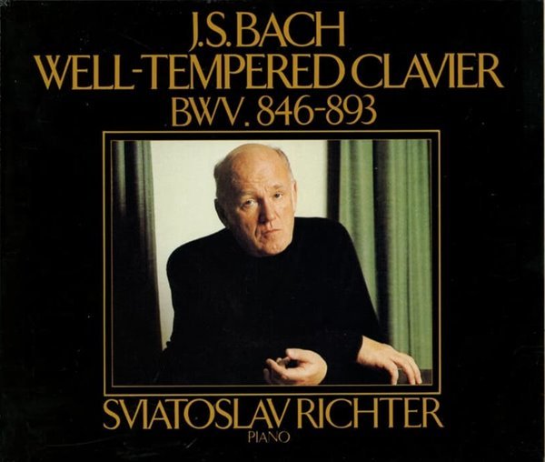 Bach : Well Tempered Clavier BWV. 846 - 893 - 리히터 (Sviatoslav Richter) (4cd)(일본발매) 