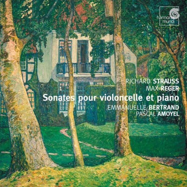 슈트라우스 (Richard Strauss)&amp;레거(Reger) : 첼로 소나타 Sonates Pour Violoncelle Et Piano - 베르트랑 (Emmanuelle Bertrand)(독일발매)