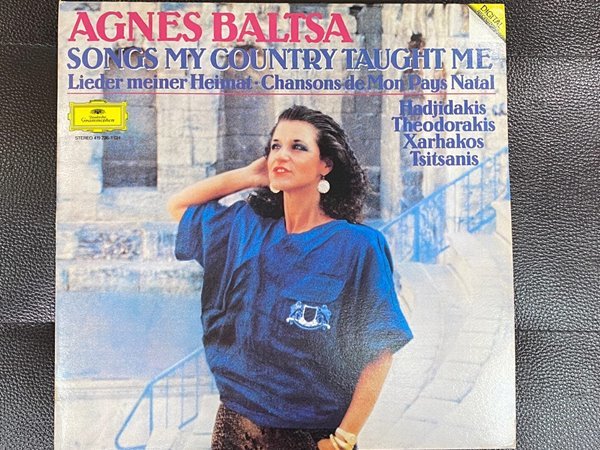 [LP] 아그네스 발차 - Agnes Baltsa - Songs My Country Taught Me LP [성음-라이센스반]
