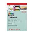 스쿨문구 두성 OA 팬시페이퍼 A4 80g P33 옥색 25매
