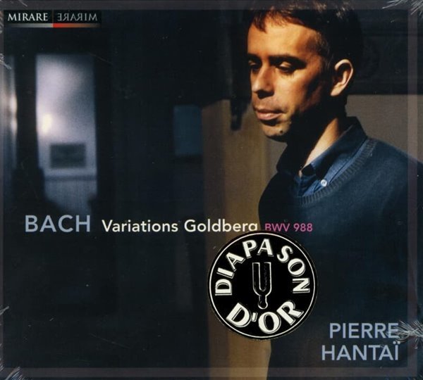 바흐(Bach) :  Variations Goldberg BWV 988 (골드베르그 변주곡) - 앙타이 (Pierre Hantai) (France 발매)(미개봉)